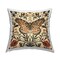 Baroque Butterfly & Botanicals Outdoor Printed Pillow Design by Walker Noble, 18 x 7 x 18